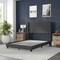 Flash Furniture Charcoal Queen Platform Bed with Headboard YK-1078-CHAR-F-GG - alternate 5